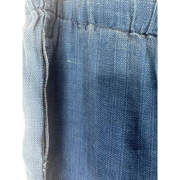 J. Jill Indigo Pure Jill Blue Chambray Denim Pull on Stretch Pants Medium Petite - Picture 4 of 15